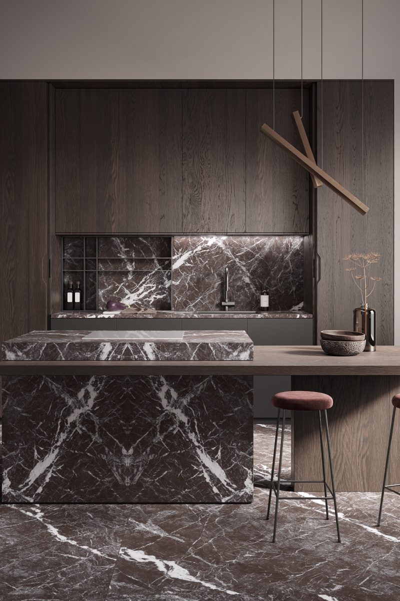 Marmoker Deep Dark 90 x 180