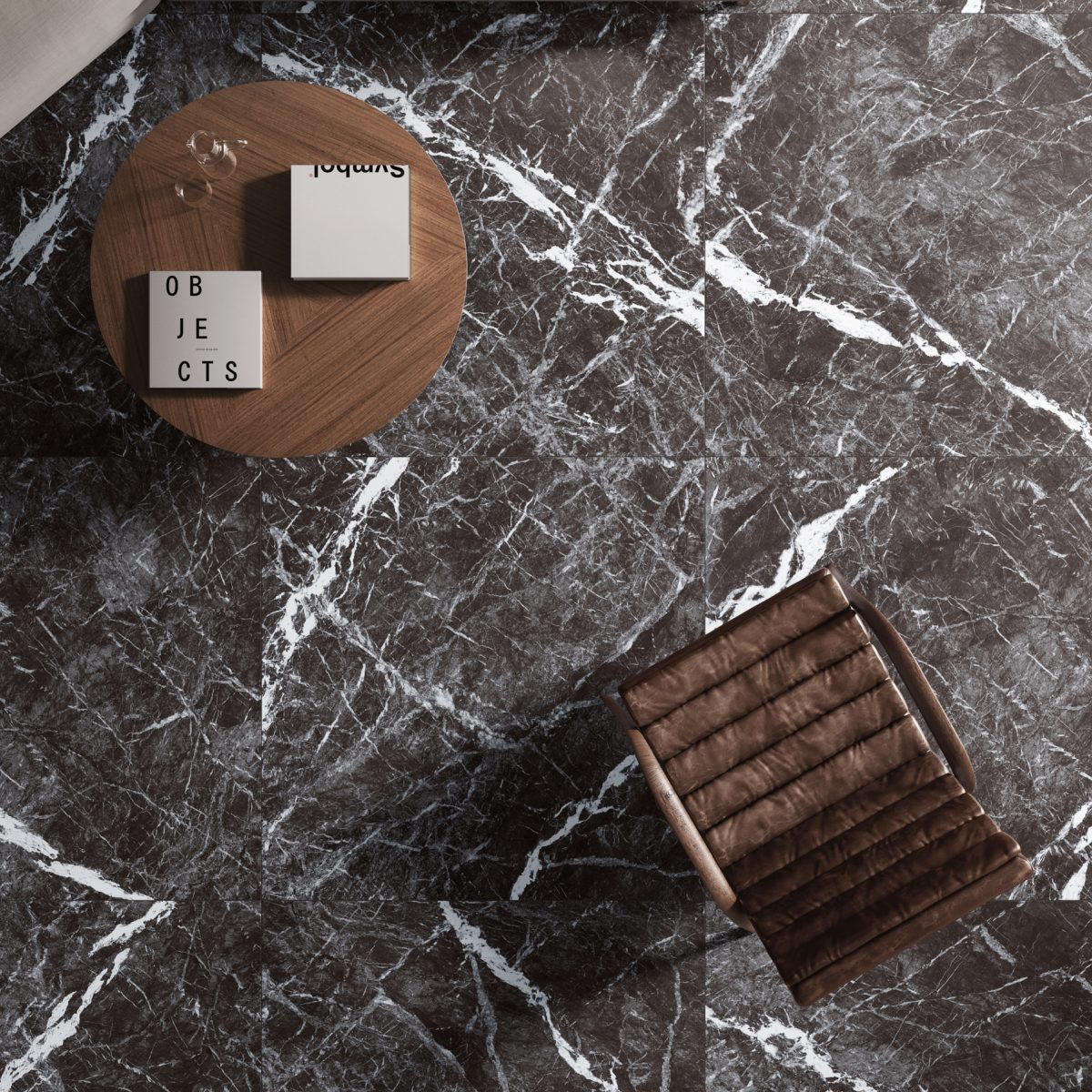 Marmoker Deep Dark 90 x 180