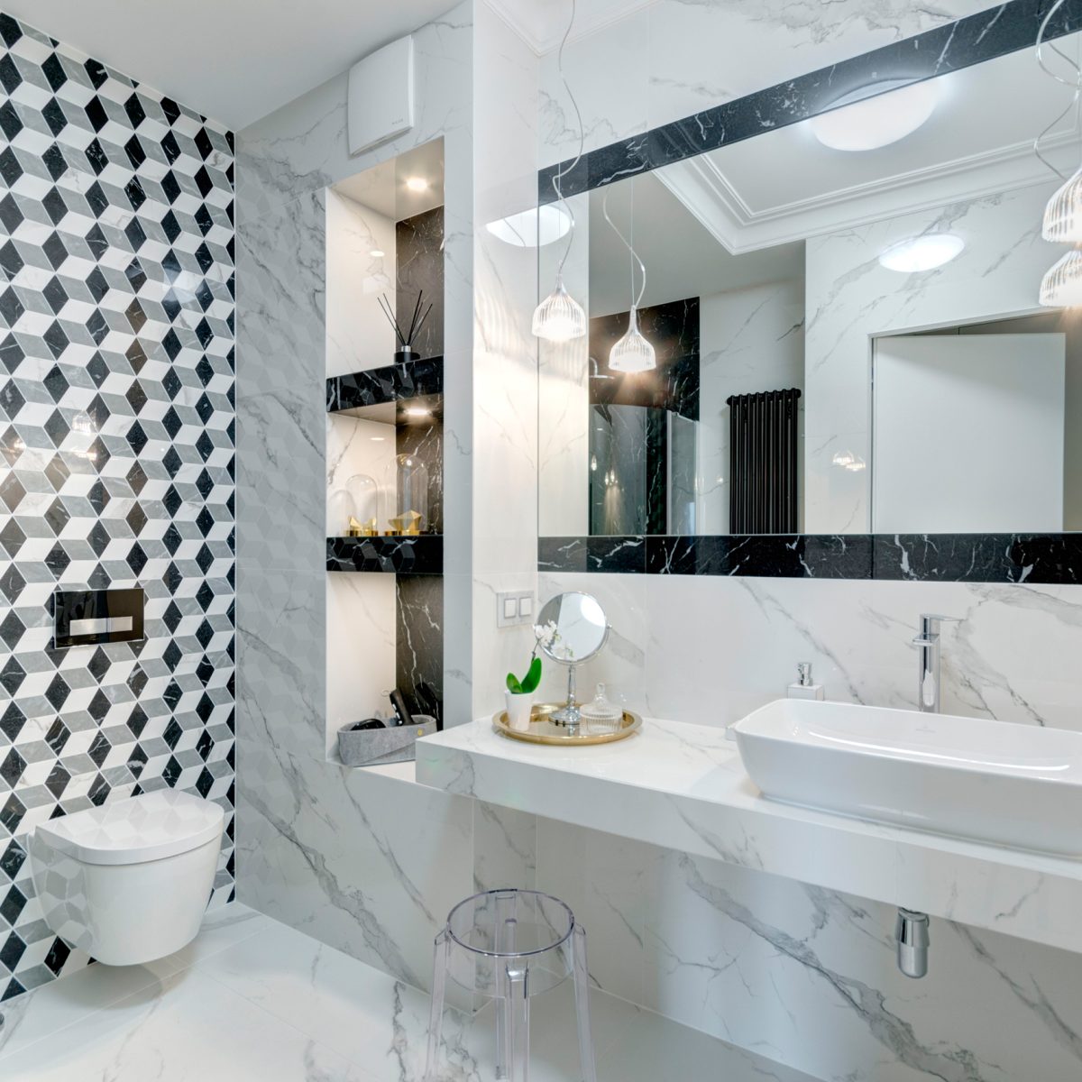 Marmoker Statuario Grigio 90 x 180