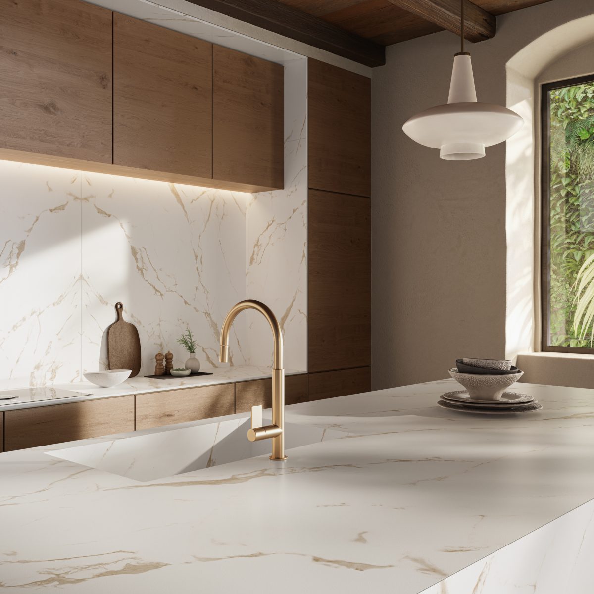 Marmoker Statuario Oro 90 x 180