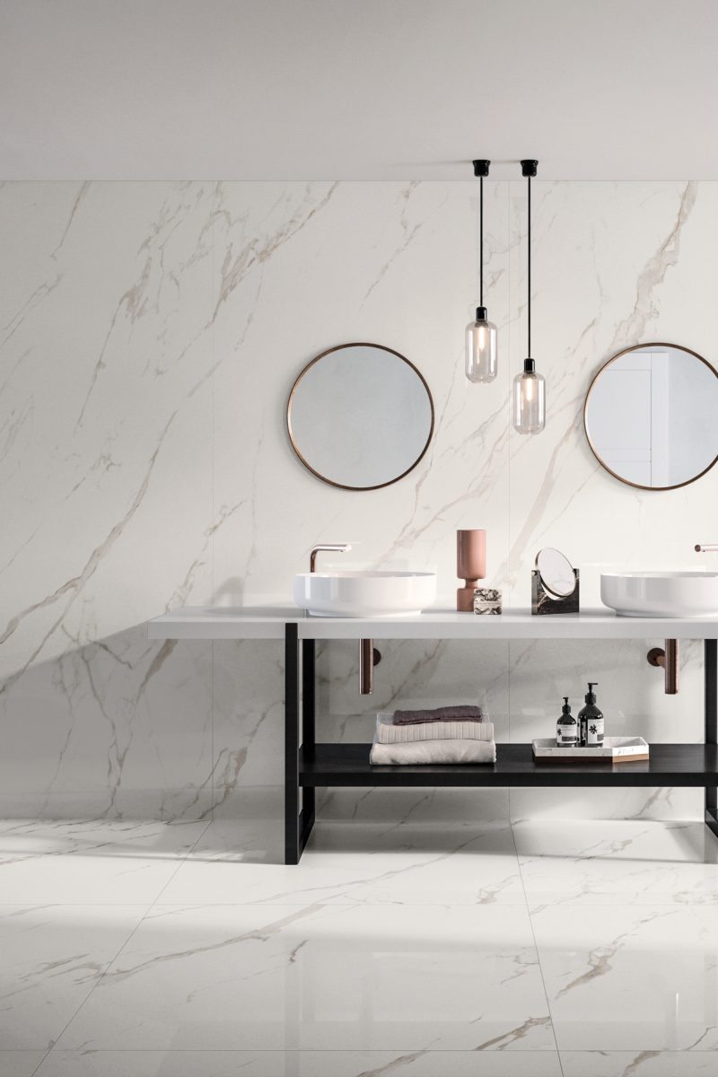 Marmoker Statuario Oro 90 x 180