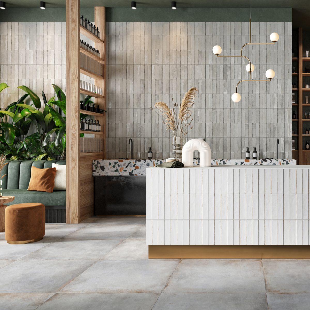 Noho Light Grey 6 × 25 / Soho Light Grey 6 × 25