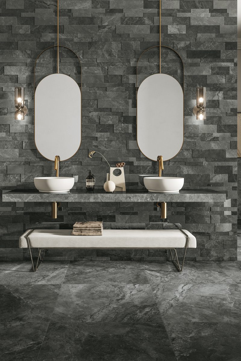 River Graphite 75 × 150